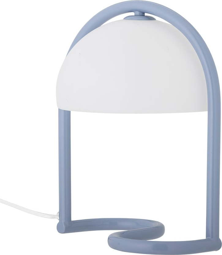 Modrá stolní lampa (výška 29