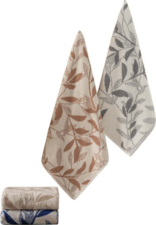 Froté ručníky v sadě 4 ks 50x90 cm Karian – Foutastic Foutastic