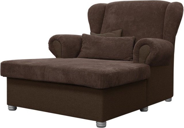 Tmavě hnědá manšestrová lenoška Lord – Ropez Ropez