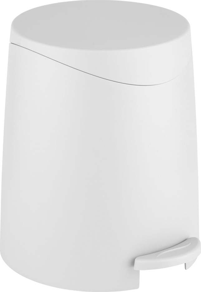 Bílý nášlapný plastový odpadkový koš 3 l Portes – Allstar Allstar