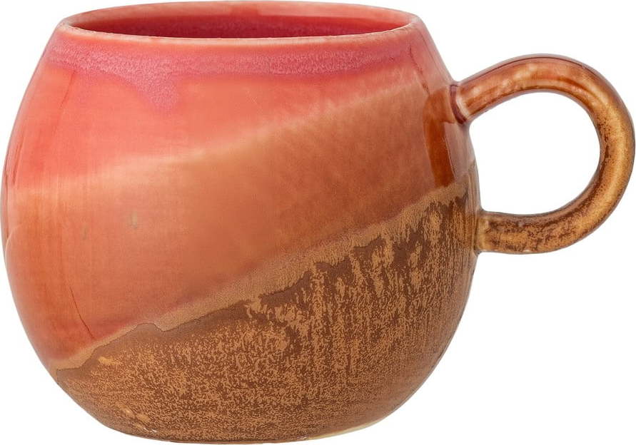 Oranžový keramický hrnek 280 ml Paula – Bloomingville Bloomingville