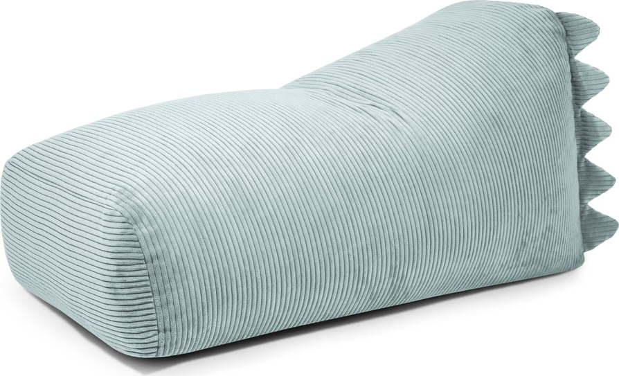 Manšestrový dětský sedací vak v mentolové barvě Snug 130 Dragon – SLOWDOWN SLOWDOWN