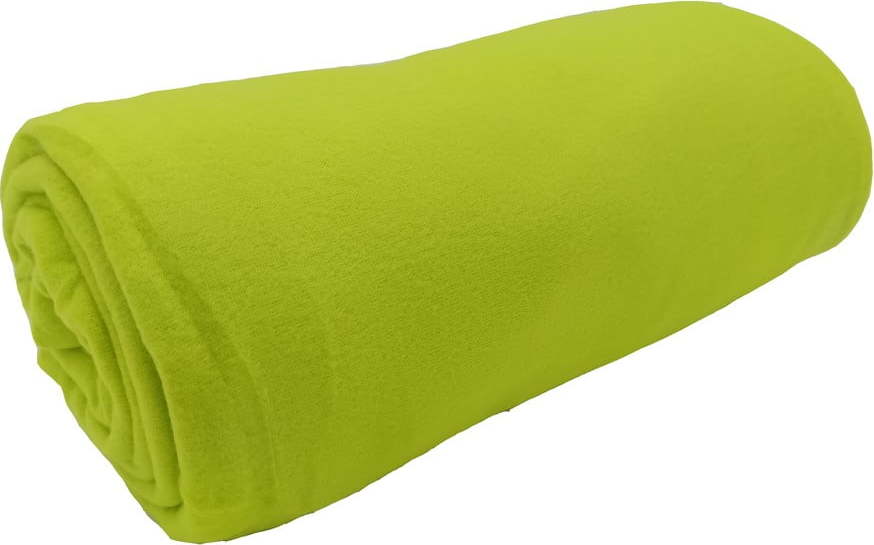 Světle zelená fleecová deka 150x200 cm Plain – JAHU collections JAHU collections