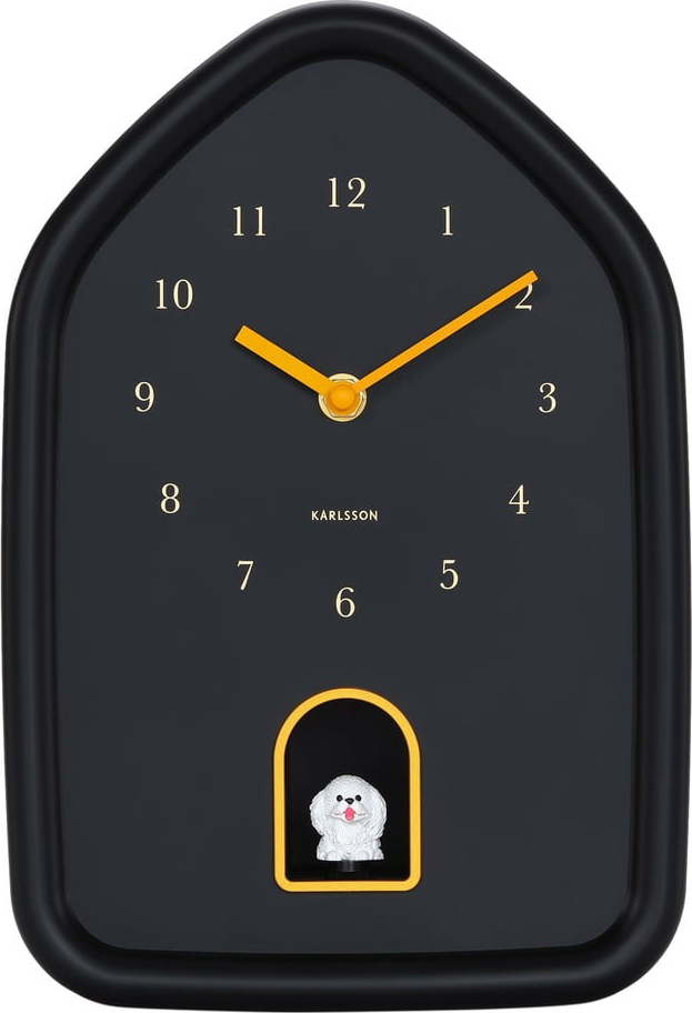 Nástěnné hodiny Modern Doggy – Karlsson Karlsson