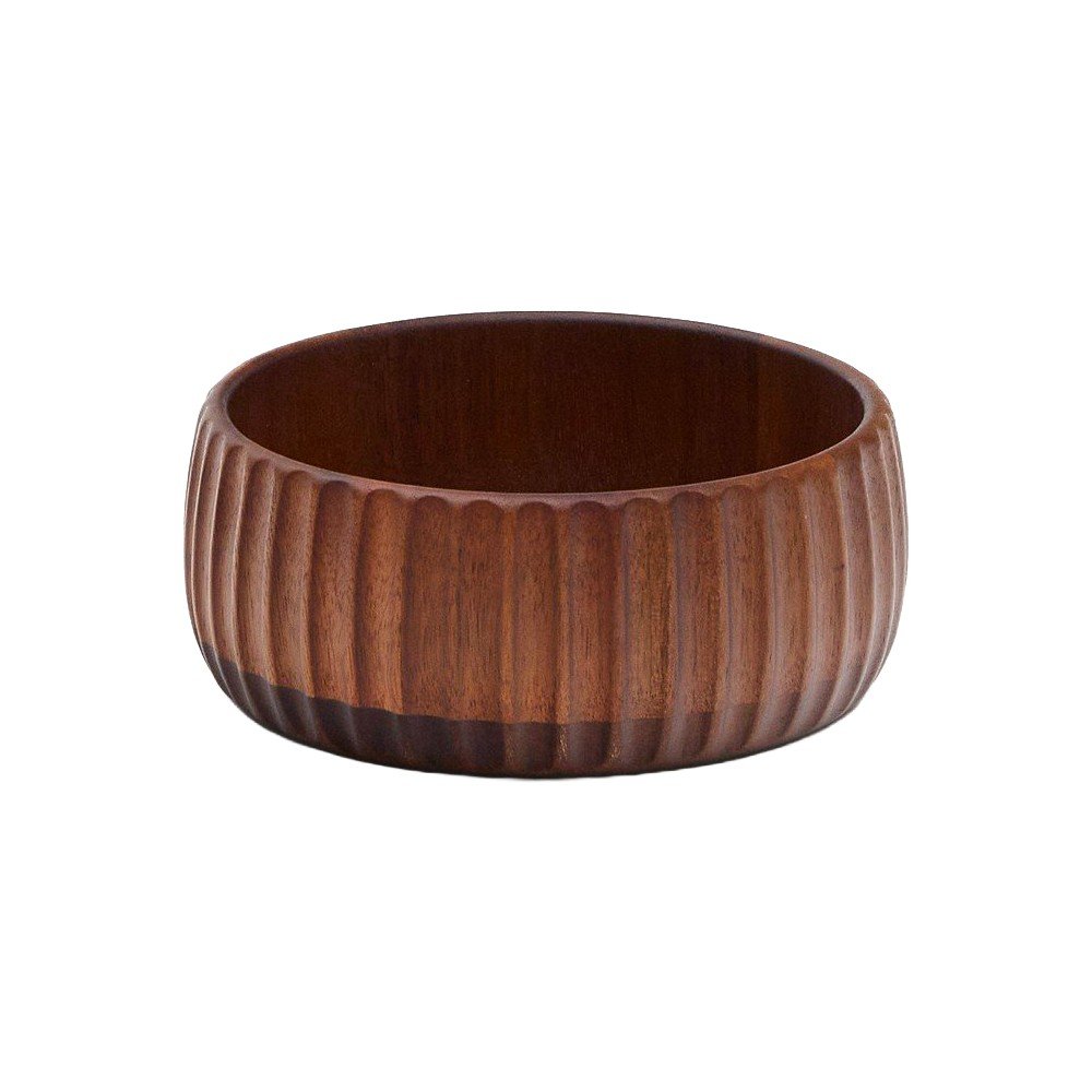 Dřevěná servírovací miska v tmavě přírodní barvě Rommu – Kave Home Kave Home