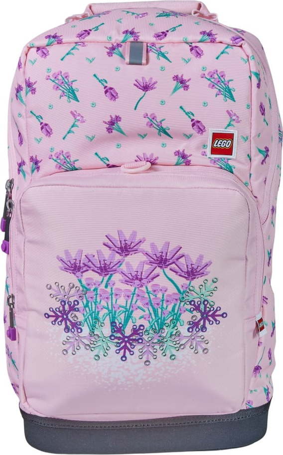 Set školních tašek 20 l Flowers – LEGO® LEGO