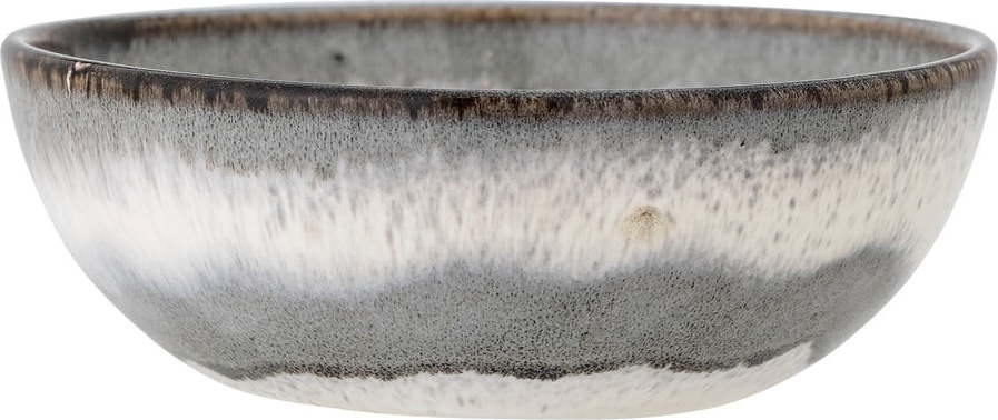 Šedá miska z kameniny 525 ml Paula – Bloomingville Bloomingville