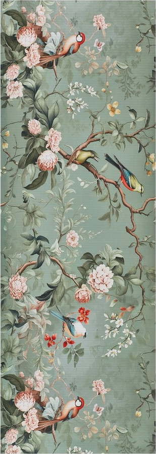 Světle zelený pratelný běhoun 52x200 cm Ricci Monet – Universal Universal