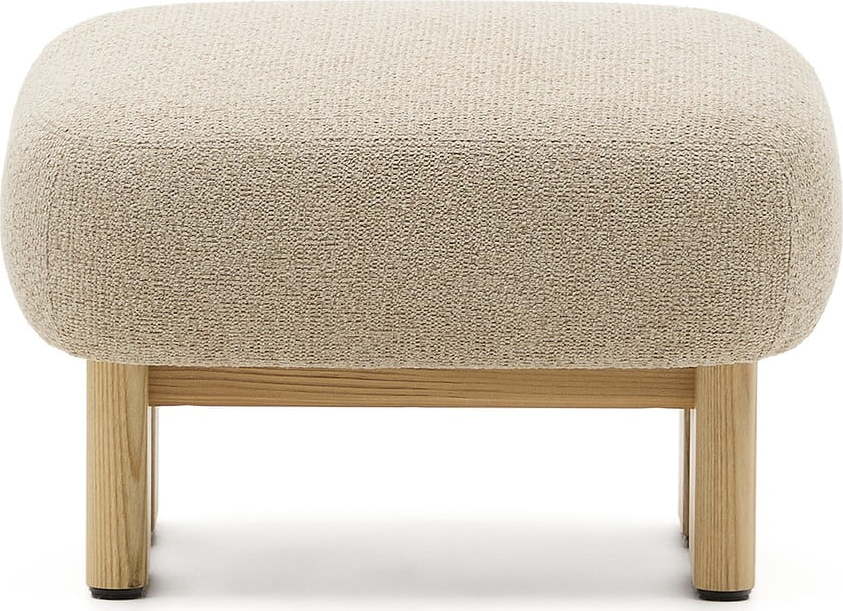 Béžová žinylková podnožka Nema – Kave Home Kave Home