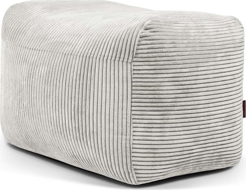 Krémový manšestrový sedací vak Plus 70 Lounge – SLOWDOWN SLOWDOWN