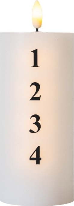 LED svíčka na baterky (výška 15 cm) Sille Advent – Sirius Sirius