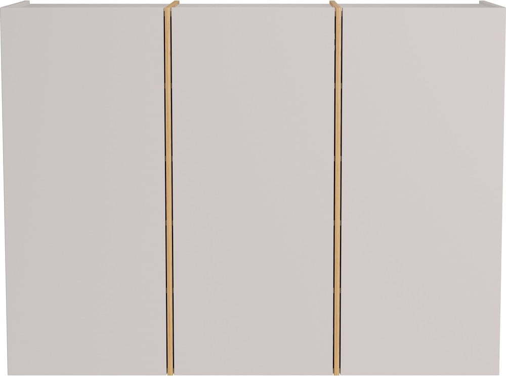 Krémová předsíňová skříňka 138x103x38 cm Libbiano – Germania Germania