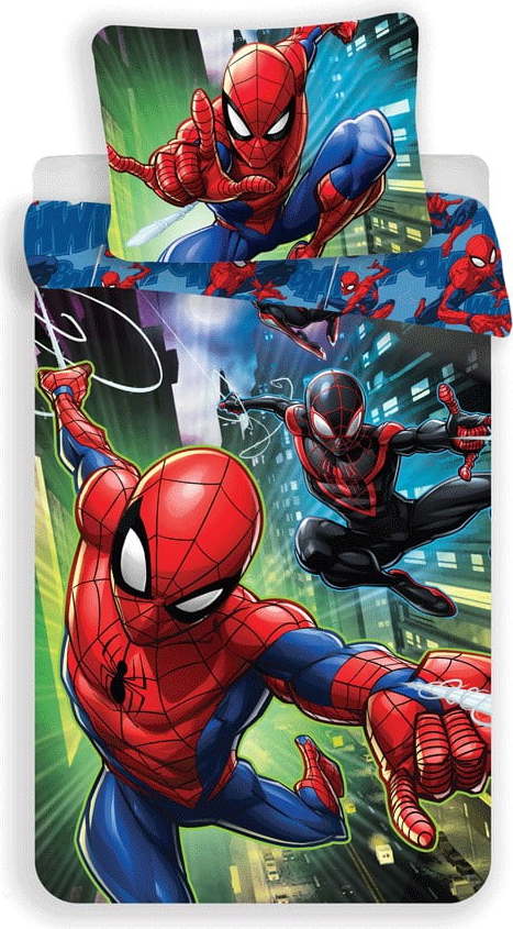 Bavlněné dětské povlečení na jednolůžko 140x200 cm Spider-man – Jerry Fabrics Jerry Fabrics
