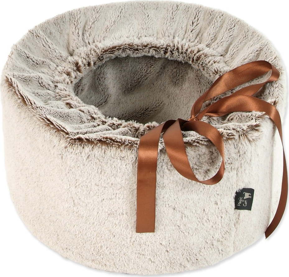 Světle hnědý pelíšek pro kočku ø 58 cm Magic Cat – Plaček Pet Products Plaček Pet Products