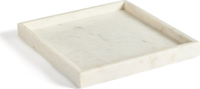 Mramorový dekorační tác 35x35 cm Serela – Kave Home Kave Home