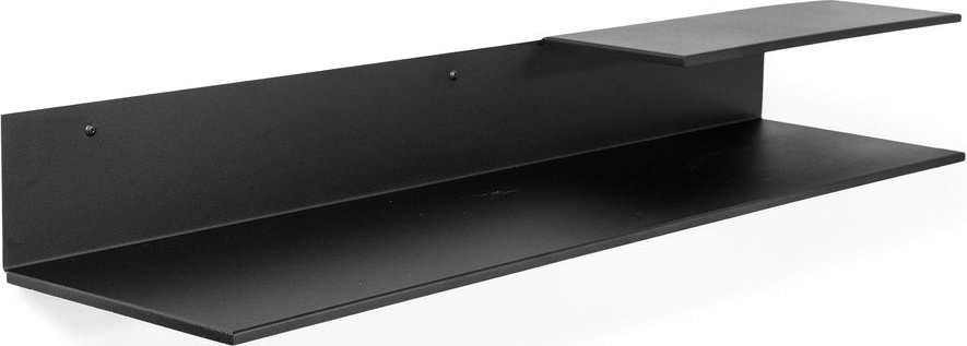 Černá patrová ocelová police 119 cm Folio – Spinder Design Spinder Design