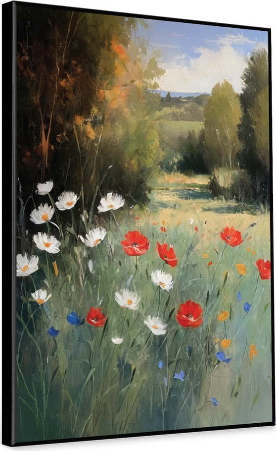 Obraz 60x90 cm Mysterious Field Corner – knor knor