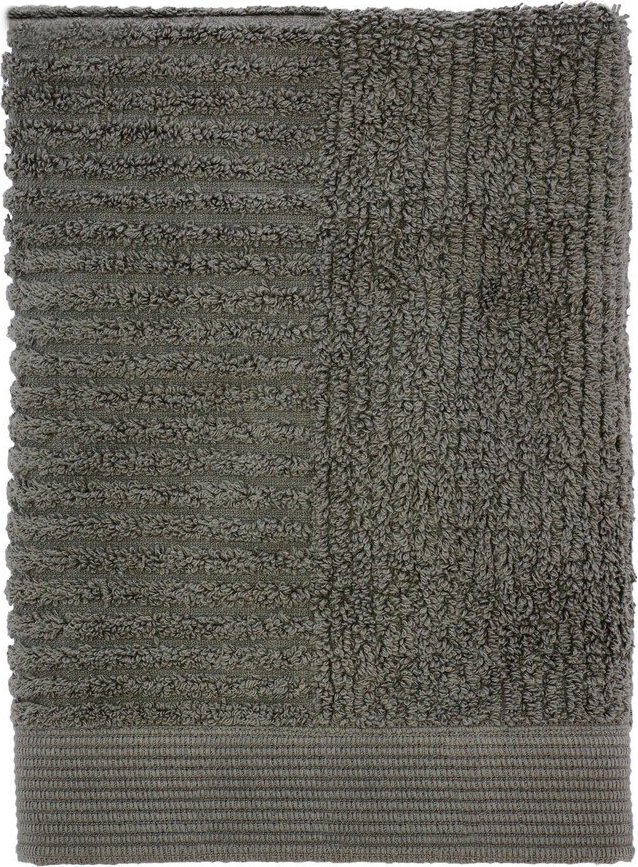 Khaki froté bavlněný ručník 50x70 cm Classic – Zone Zone