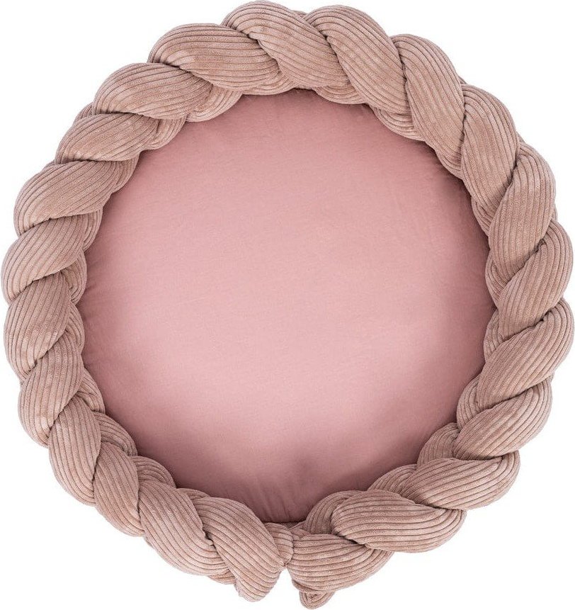 Růžové hnízdečko pro miminko 100x100 cm – Meowbaby MeowBaby