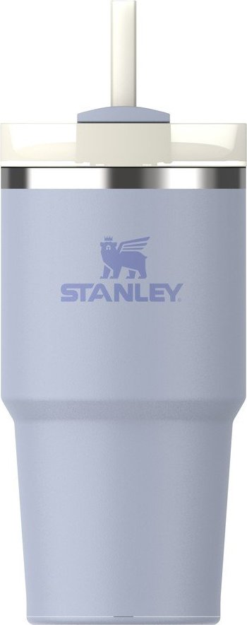 Fialová termoska s brčkem z nerezové oceli 600 ml Quencher H2.0 FlowState Tumbler Dew Drop – Stanley Stanley