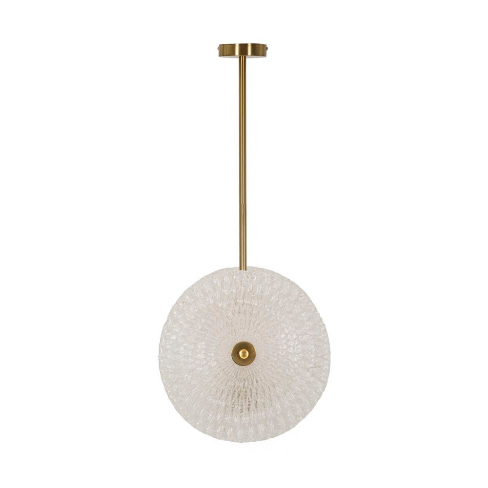 Závěsné svítidlo ve zlaté barvě se skleněným stínidlem Glass – Mauro Ferretti Mauro Ferretti