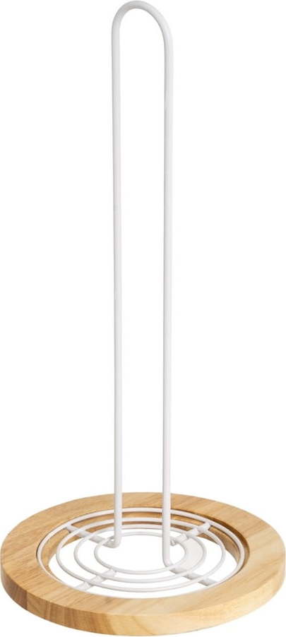 Bílý/v přírodní barvě kovový stojan na papírové utěrky ø 15 cm – Casa Selección Casa Selección