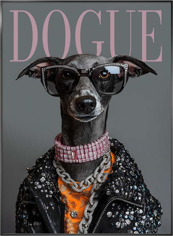 Obraz 50x70 cm Dogue – Styler Styler