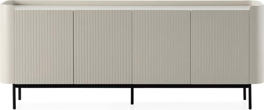 Krémová komoda 200x80x40 cm Willa – MOME Mome