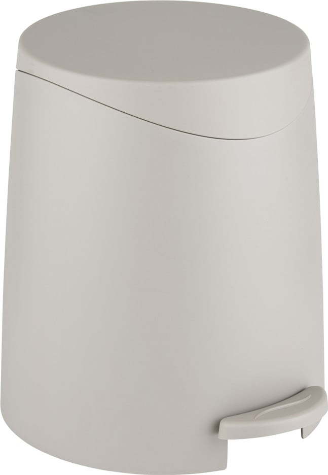 Taupe nášlapný plastový odpadkový koš 3 l Portes – Allstar Allstar