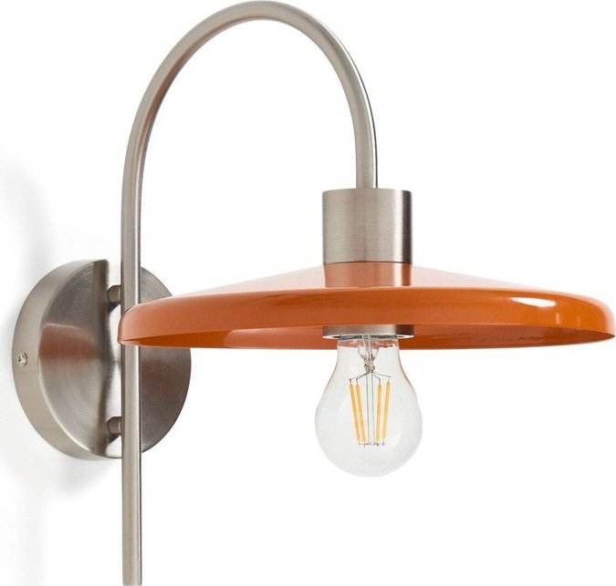 Oranžové nástěnné svítidlo ø 27 cm Nuvira – Kave Home Kave Home