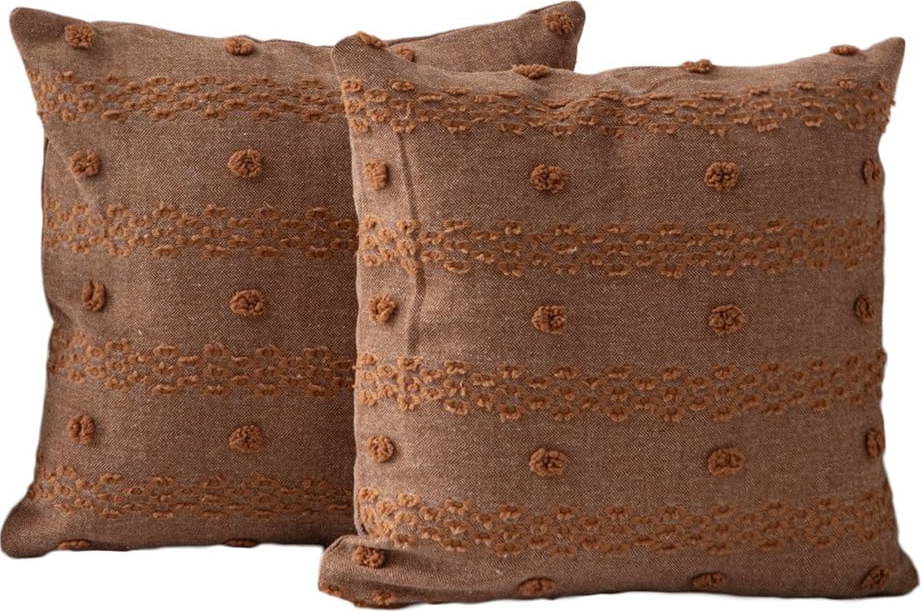 Povlaky na polštáře v sadě 2 ks 43x43 cm Tuffet – Mioli Decor Mioli Decor