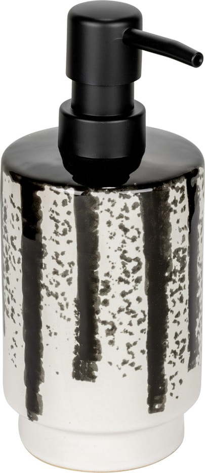 Černobílý keramický dávkovač mýdla 340 ml Subiza – Wenko WENKO