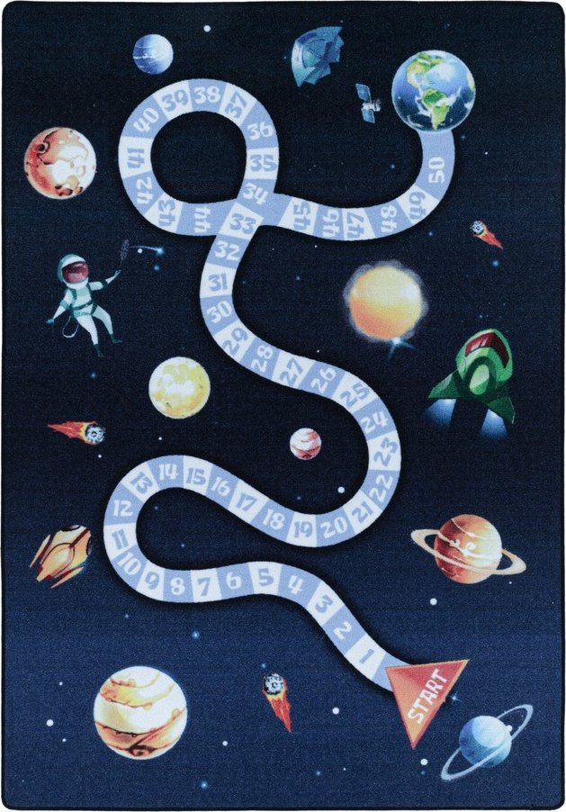 Tmavě modrý dětský koberec 140x200 cm Play Space – Ayyildiz Carpets Ayyildiz Carpets