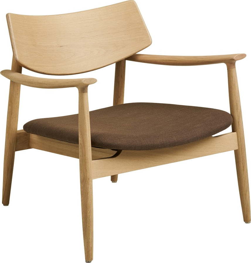 Hnědé křeslo Olvera – House Nordic House Nordic