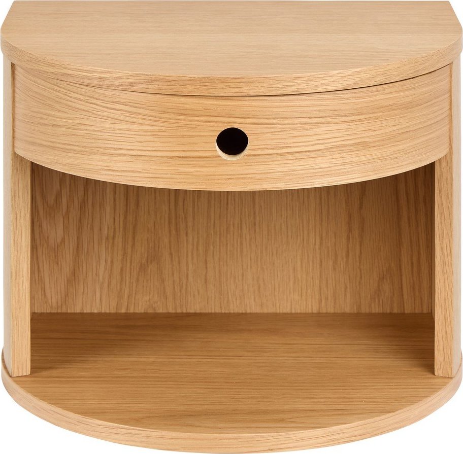 Noční stolek v dekoru dubu ve světle přírodní barvě Paron – Actona Actona