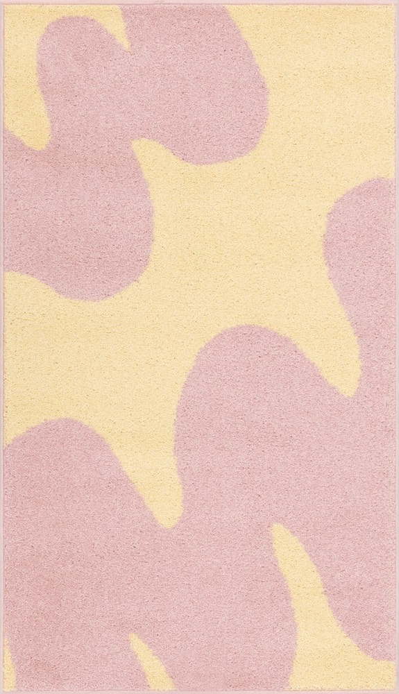 Žlutý/růžový dětský koberec 160x230 cm Hugsy Vanilla – FD FD