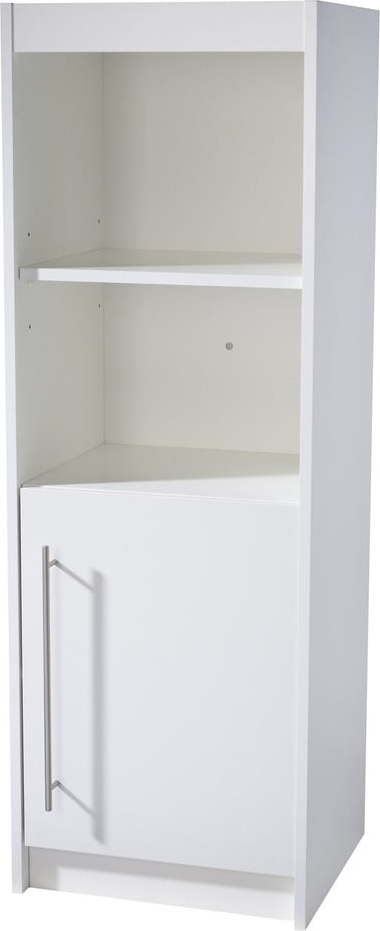 Bílá dětská knihovna 43x126x38