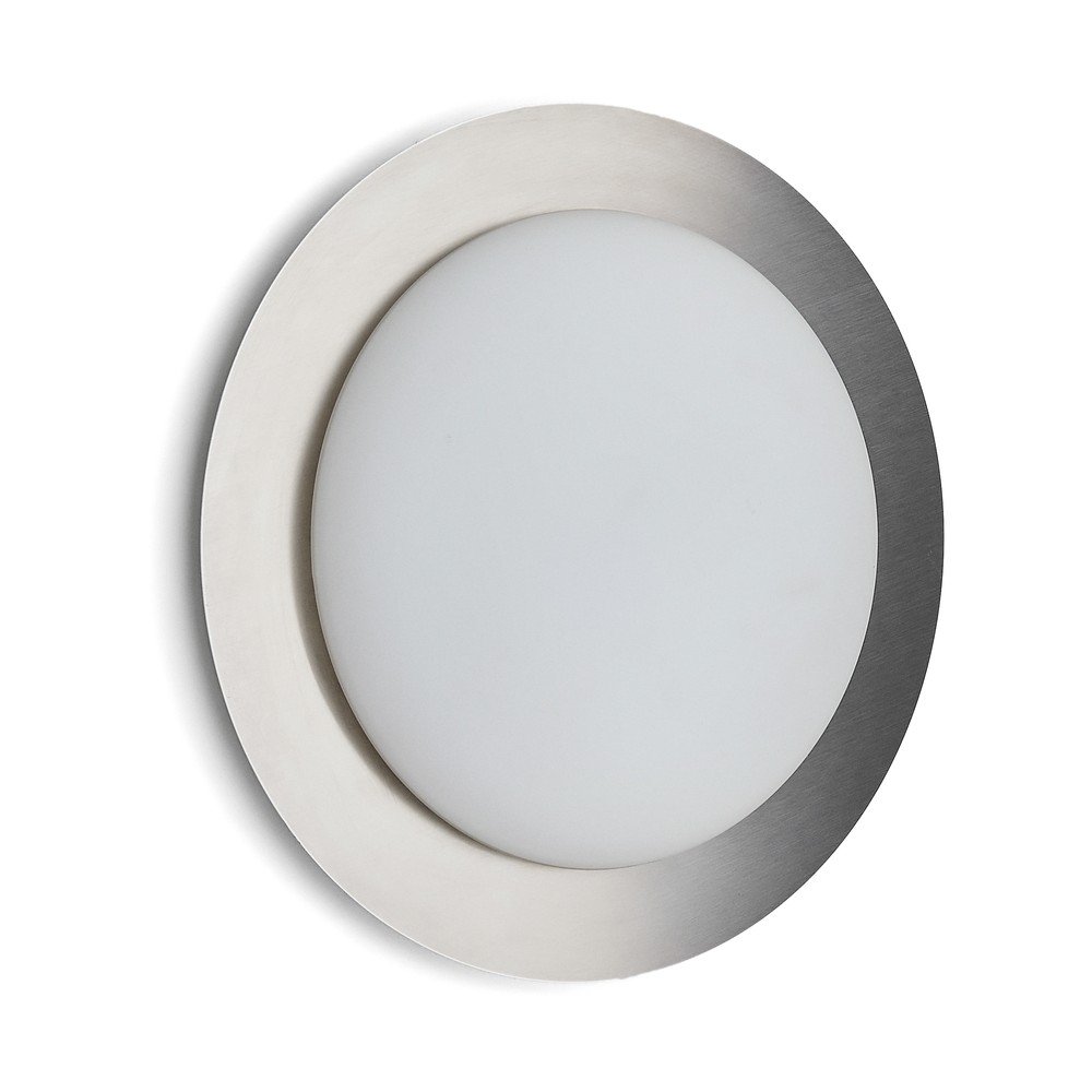 Šedé LED nástěnné svítidlo ø 40 cm Novae – Kave Home Kave Home