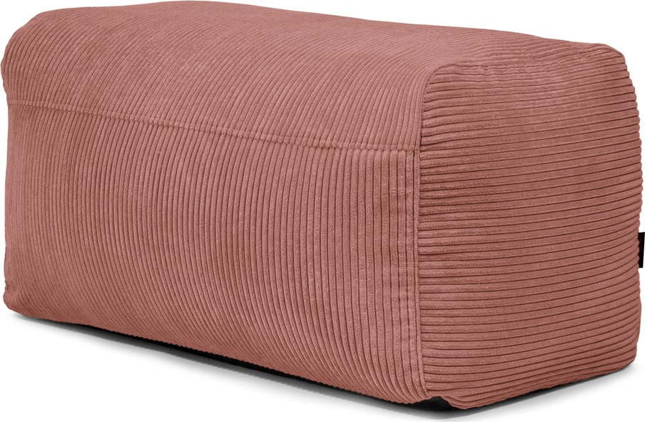 Manšestrový sedací vak v cihlové barvě Plus 100 Lounge – SLOWDOWN SLOWDOWN