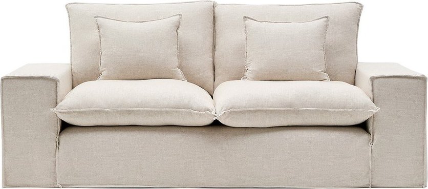 Béžová lněná pohovka 240 cm Anarela – Kave Home Kave Home