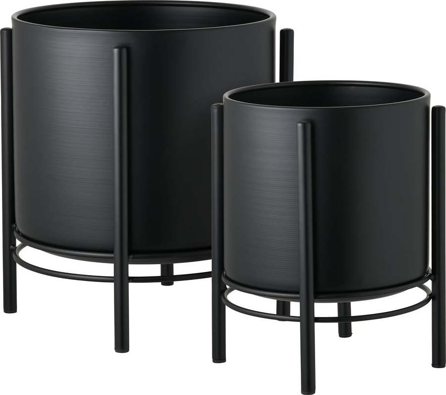 Kovové obaly na květináče v sadě 2 ks ø 25 cm Svarta – House Nordic House Nordic