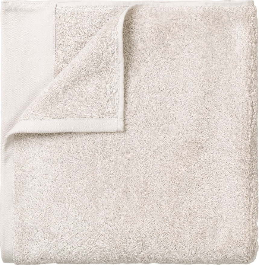 Krémový froté bavlněný ručník 50x100 cm Riva – Blomus Blomus