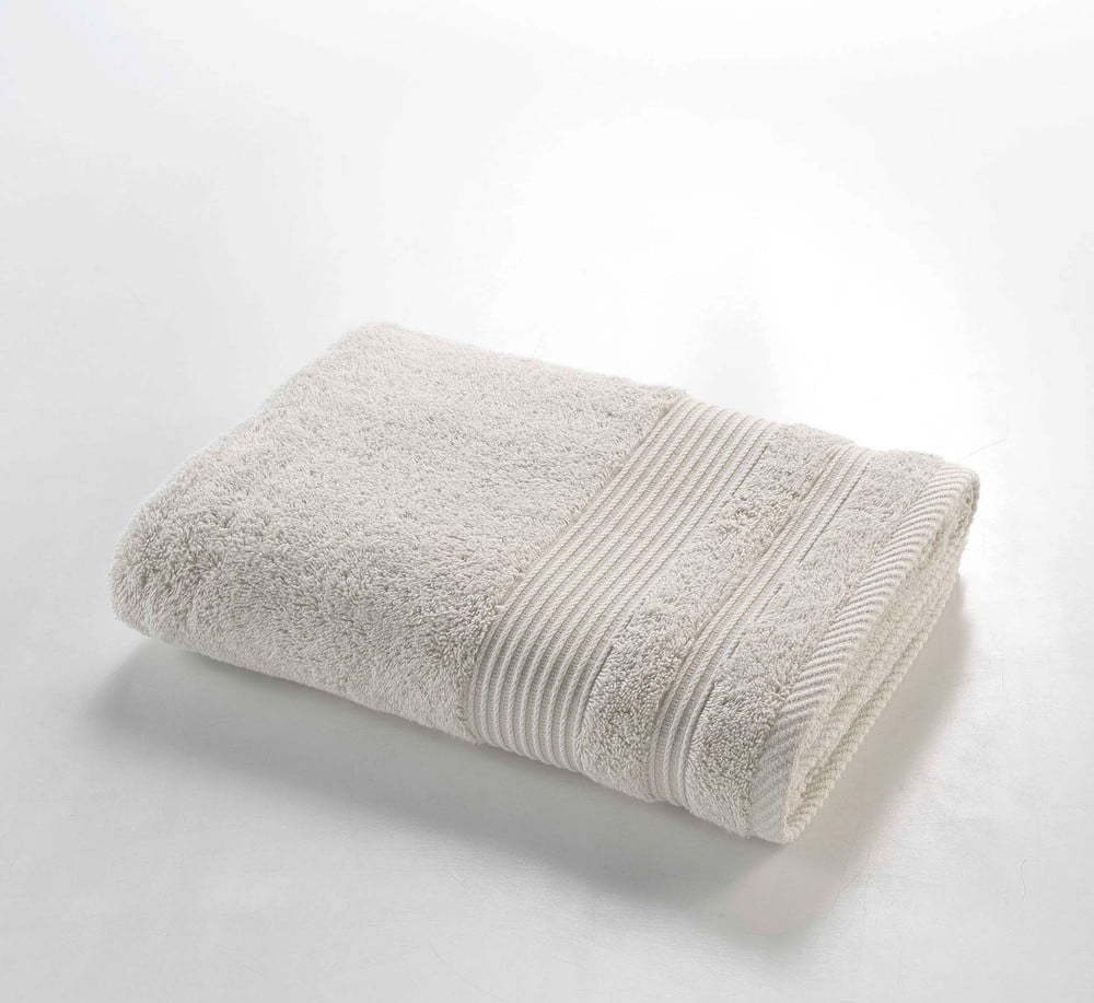 Béžová froté bavlněná osuška 70x130 cm Tendresse – douceur d'intérieur Douceur d intérieur