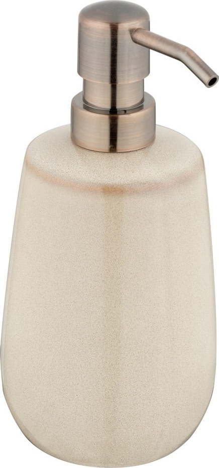 Béžový keramický dávkovač mýdla 430 ml Sirmione – Wenko WENKO