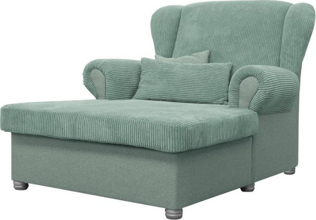 Manšestrová lenoška v mentolové barvě Lord – Ropez Ropez