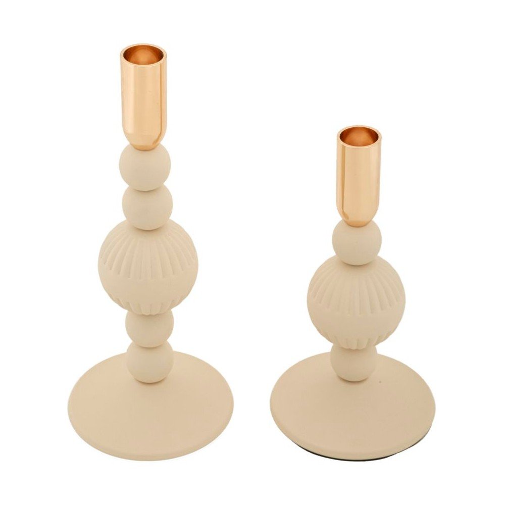 Kovové svícny v sadě 2 ks Aster – Mauro Ferretti Mauro Ferretti