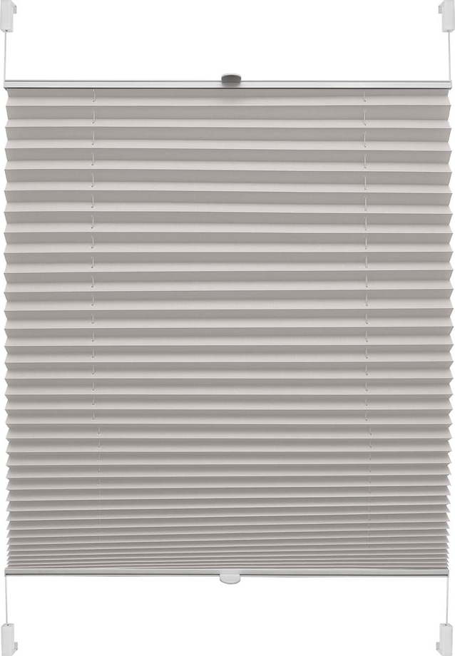Šedá roleta 97x150 cm Plisé Verona – Gardinia Gardinia