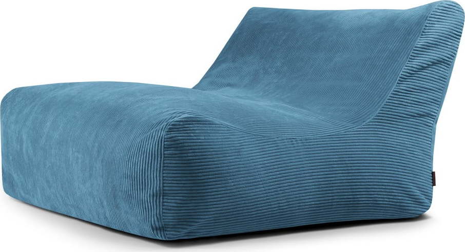 Modrý manšestrový sedací vak Sofa Lounge – SLOWDOWN SLOWDOWN
