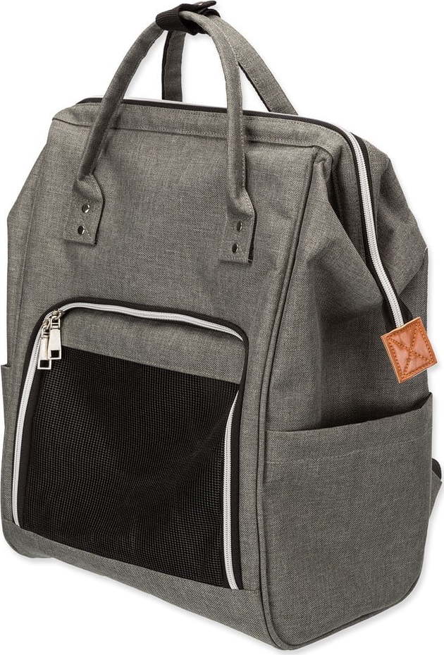 Šedý batoh pro domácího mazlíčka 22x32 cm Trixie Ava – Plaček Pet Products Plaček Pet Products