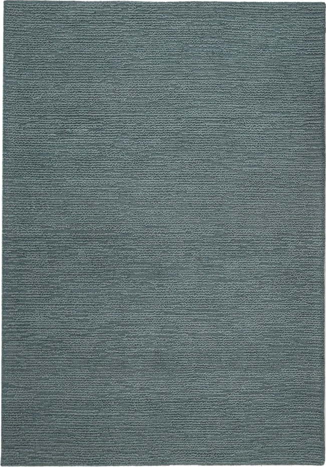 Šedomodrý ručně tkaný vlněný koberec 160x230 cm Harris Boucle – Flair Rugs Flair Rugs
